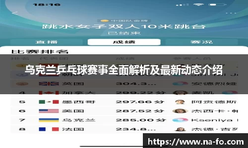 乌克兰乒乓球赛事全面解析及最新动态介绍