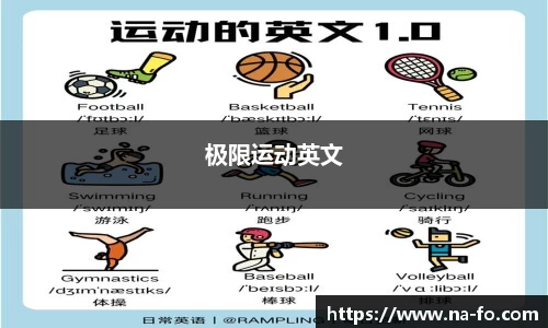 极限运动英文